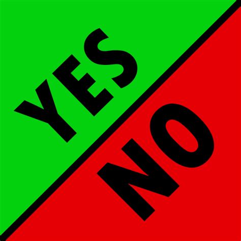 yes or no decision maker.